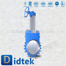 Válvula de porta de faca Didtek de qualidade superior